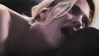 Hot blonde fucks and loves