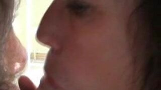 Mature Sucks Cock (Cumshot)