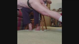 She spanks me