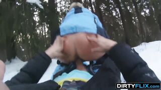 Dirty Flix - Jessy Brown - Snowboarder chick loves cock