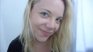 Big cock is delivered to the horny teen blonde