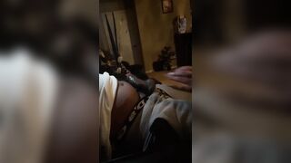 STUFFING BIG BLACK COCK IN HER THROAT UNTIL SHE PUKES OR QUITS WHICH EVER HAPPENS FIRST!