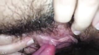 sucking a big clit