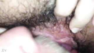 sucking a big clit