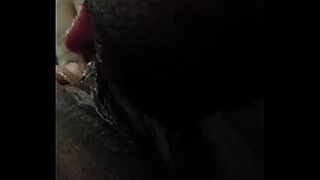 Amateur Ebony Clit Licking