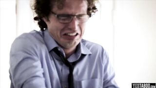 Piper Perry is a nerdy and horny fucktoy for these guys