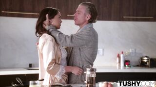 TUSHY Anal-lover Nicole knows how to keep her man satisfied