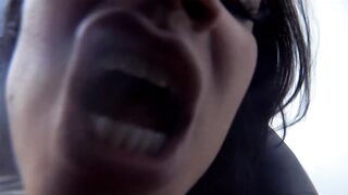MILF comes in for a hairstyle and comes out with wide wet holes