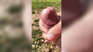 Public Beach Masturbating