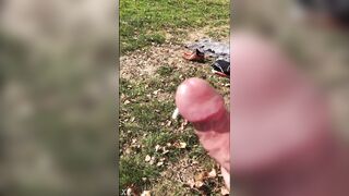 Public Beach Masturbating