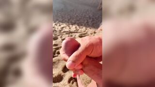 public masturbating