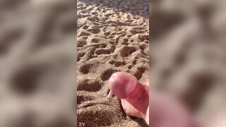 public masturbating