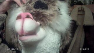 wool bondage+fur fetish