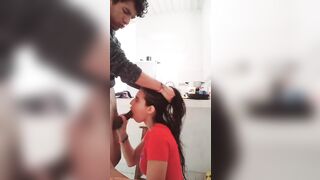 hot couple have sex at lunch time