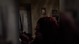 A SENSUAL BLOW JOB TURNS INTO A SUBMISSIVE DEEP THROAT!