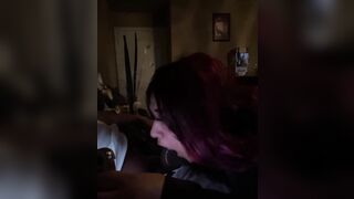 A SENSUAL BLOW JOB TURNS INTO A SUBMISSIVE DEEP THROAT!