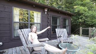 Funny nude girl