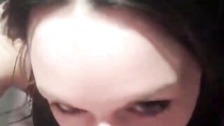 She is in love with a cock and craves for cum