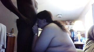 Interracial - Fat Ass Jersey MILF fucks BBC
