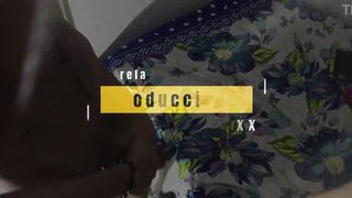 My stepsister finds me masturbating and I fuck her