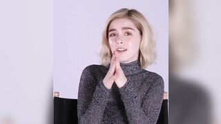 Kiernan Shipka Cute Jerk Off Challenge