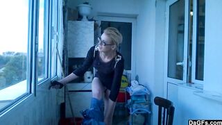Cute Swedish Teen Dances And Strips