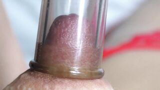 Hardcore nipples playing with pumpers