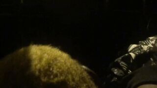 Getting suck dry in public