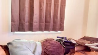 Massage at the esthetic salon of a former hostess