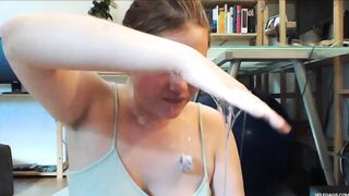 Deep Throating Dildo Gagging Adventures
