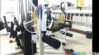 Nude Workout with Vibrator 5 of 5
