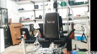Nude Workout with Vibrator 5 of 5