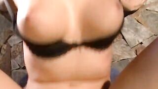 Brunette Monica enjoy anal