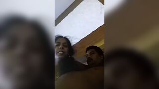Tamil aunty sucking cock of her lover
