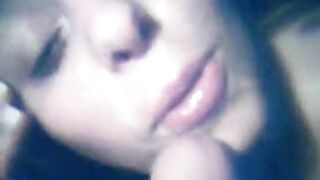 Argentinian getting cum on her face
