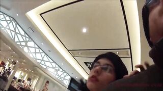 Public Cum Walk at the Mall!