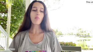 He cum on my face and sent to the backyard