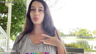He cum on my face and sent to the backyard