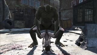 Fallout 4 Elie Supermutants ambush