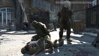 Fallout 4 Elie Supermutants ambush