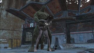 Fallout 4 Elie Supermutants ambush