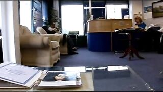Young Hot Brittish Brunette Girl Is Self Concious About Her Big Pussy Lips .