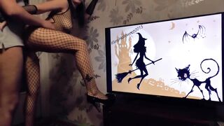 Our wild Halloween fuck