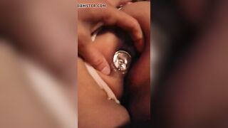 Her plug was inside her ass