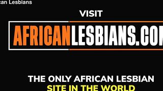 African college babes pussy eating while romantic shower