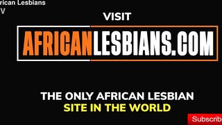 African college babes pussy eating while romantic shower