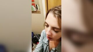 Blowjob to father at 18