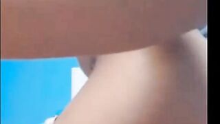 Amateur - Big Boob Mature Blond - eats own Cum