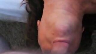 My boyfiend getting a blowjob - handjob - blowjob