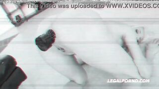 Blonde Cock slave Bree Haze complete submission,rough Anal DAP